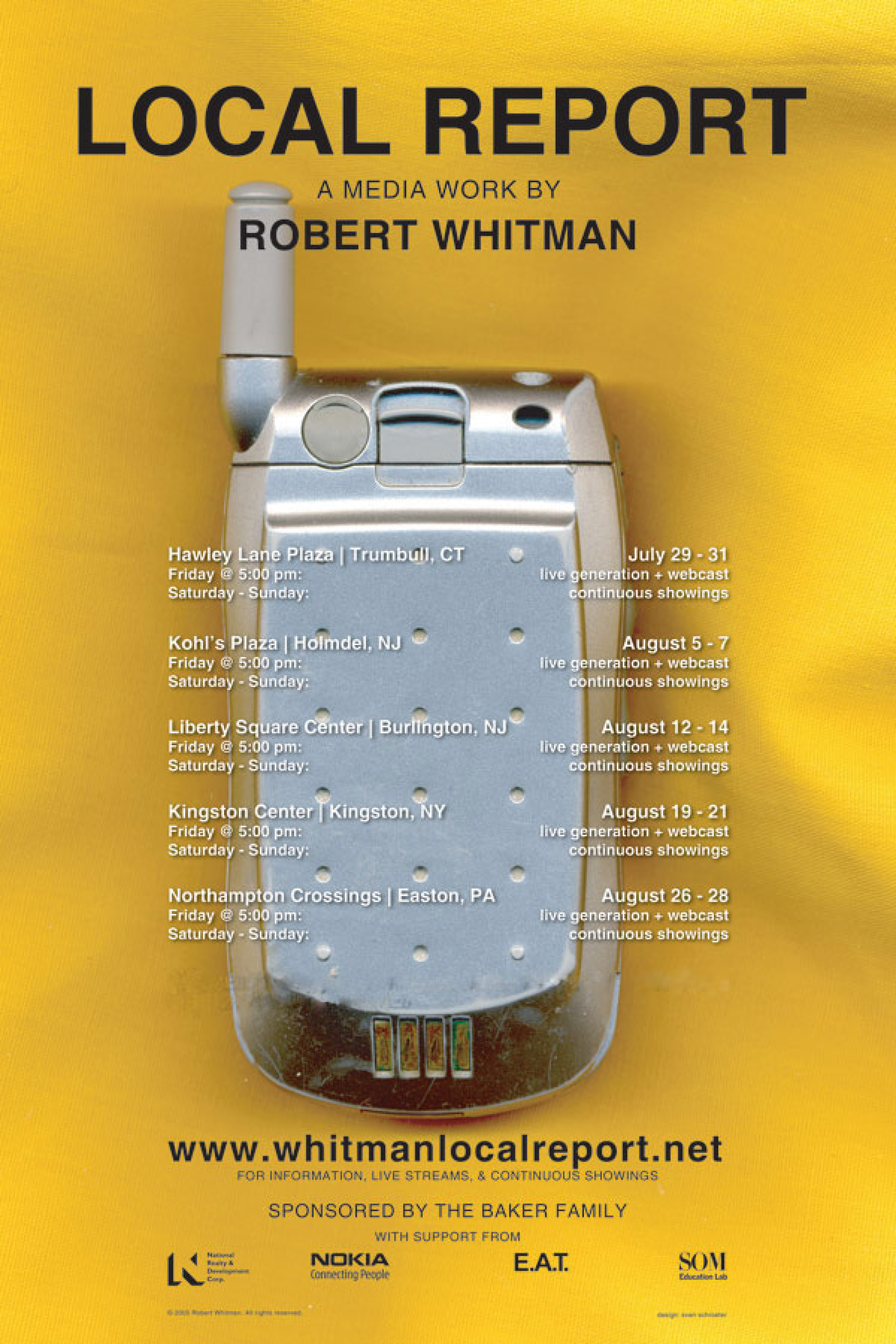 Robert Whitman - Local Report and Other Telecommunication Projects - Cover
